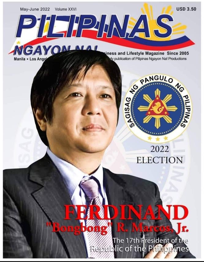PILIPINAS Ngayon Na! May-June 2022 Issue - Ferdinand 'Bongbong' Marcos Cover